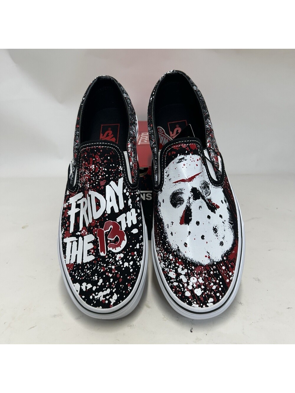 Vans x House Of Terror Friday The 13th Jason Voorhees SlipOn